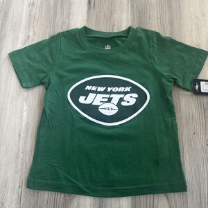 NWT NY Jets Green Short Sleeved T Shirt Toddler Size 2
